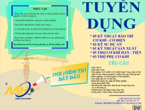 TUYỂN DỤNG 2022